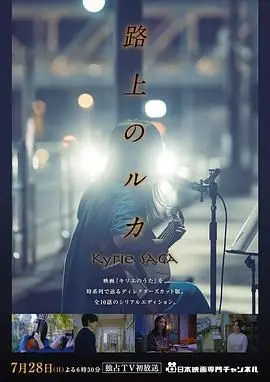 路上的路花 海报